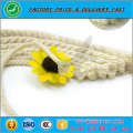 Corde de coton de couleur blanche de haute qualité à vendre corde de coton coloré